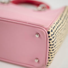 Dior Diorissimo Small Python Pink/Red