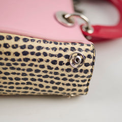 Dior Diorissimo Small Python Pink/Red