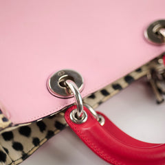 Dior Diorissimo Small Python Pink/Red