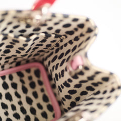 Dior Diorissimo Small Python Pink/Red