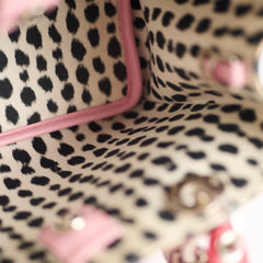 Dior Diorissimo Small Python Pink/Red