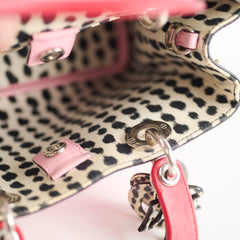 Dior Diorissimo Small Python Pink/Red