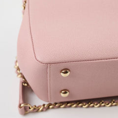 Chanel Small Business Affinity Light Pink Caviar