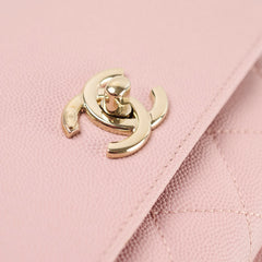 Chanel Small Business Affinity Light Pink Caviar