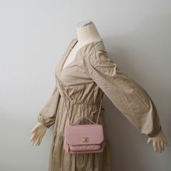 Chanel Small Business Affinity Light Pink Caviar