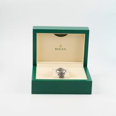 Rolex Watch Datejust 31mm Stainless Steel Smooth Bezel Mint Green Index Dial