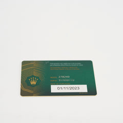 Rolex Watch Datejust 31mm Stainless Steel Smooth Bezel Mint Green Index Dial