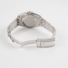 Rolex Datejust Oyster Perpectual 41mm White Face Watch 2025