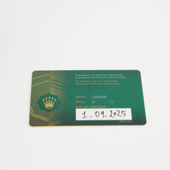 Rolex Datejust Oyster Perpectual 41mm White Face Watch 2025