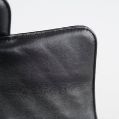 Chanel Mini Rectangle Black Lambskin Chevron