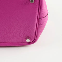 Hermes Picotin 18 Clemence Magnolia - Stamp C