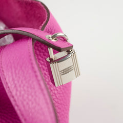 Hermes Picotin 18 Clemence Magnolia - Stamp C