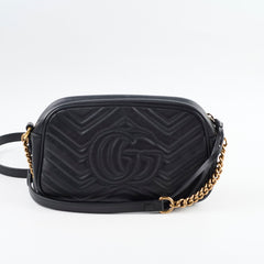 Gucci GG Marmont Camera Bag Black
