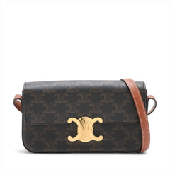 Celine Claude Shoulder Bag Triomphe