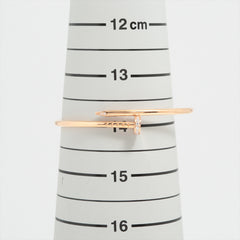 Cartier Juste Un Clou JUC Small Diamond Pink Gold Size 15 Bracelet 2023
