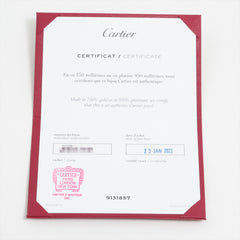 Cartier Juste Un Clou JUC Small Diamond Pink Gold Size 15 Bracelet 2023