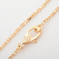Van Cleef & Arpels Vintage Alhambra Guilloche Necklace Yellow Gold 2023
