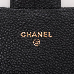 Chanel Long Caviar Black Wallet