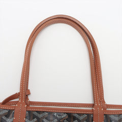 Goyard Saint Louis PM Black/Tan Shoulder Bag