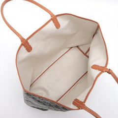 Goyard Saint Louis PM Black/Tan Shoulder Bag