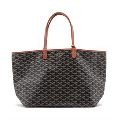 Goyard Saint Louis PM Black/Tan Shoulder Bag
