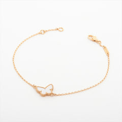 Van Cleef & Arpels Sweet Butterfly MOP Mother of Pearl Bracelet