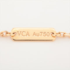 Van Cleef & Arpels Vintage Alhambra Grey Mother of Pearl Necklace