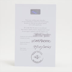 Van Cleef & Arpels Vintage Alhambra Grey Mother of Pearl Necklace