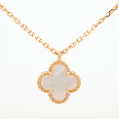 Van Cleef & Arpels Sweet Alhambra Mother of Pearl MOP Necklace