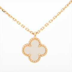 Van Cleef & Arpels Sweet Alhambra Mother of Pearl MOP Necklace