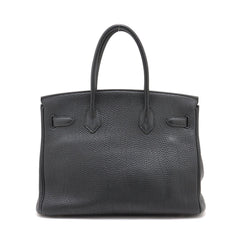 Hermes Birkin 30 Togo Black M Square Stamp