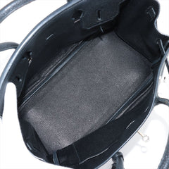 Hermes Birkin 30 Togo Black M Square Stamp