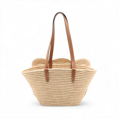 Celine Classic Panier Braided Rafia Bag