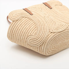 Celine Classic Panier Braided Rafia Bag