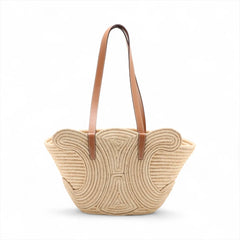 Celine Classic Panier Braided Rafia Bag