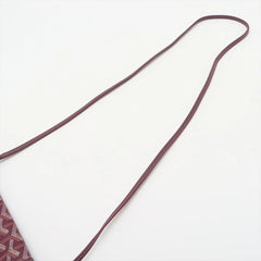 Goyard Plumet Pouch Wallet Crossbody Bag Bordeaux