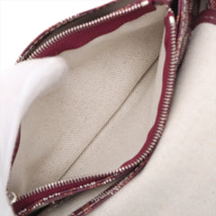 Goyard Plumet Pouch Wallet Crossbody Bag Bordeaux