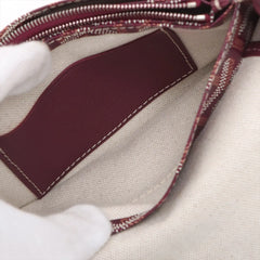 Goyard Plumet Pouch Wallet Crossbody Bag Bordeaux