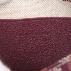 Goyard Plumet Pouch Wallet Crossbody Bag Bordeaux