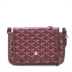 Goyard Plumet Pouch Wallet Crossbody Bag Bordeaux