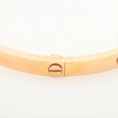 Cartier Love SM Size 17 Pink Gold Bracelet