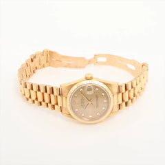 Rolex Datejust 31mm with Diamond Dial Gold