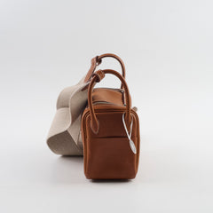 Hermes Mini Lindy Barenia Fauve/Ficelle K Stamp 2025