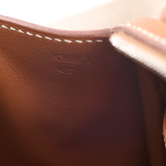 Hermes Mini Lindy Barenia Fauve/Ficelle K Stamp 2025