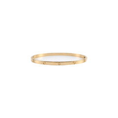 Cartier Small Model Love Bracelet Yellow Gold Size 19
