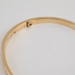 Cartier Small Model Love Bracelet Yellow Gold Size 19