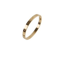 Cartier Classic Model Love Yellow Gold Bracelet Size 17