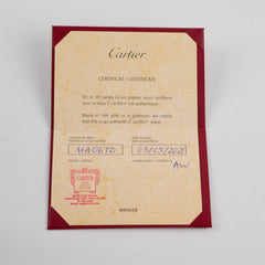 Cartier Classic Model Love Yellow Gold Bracelet Size 17