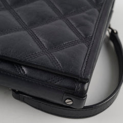 Saint Laurent Becky Chain Wallet Black