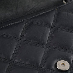 Saint Laurent Becky Chain Wallet Black